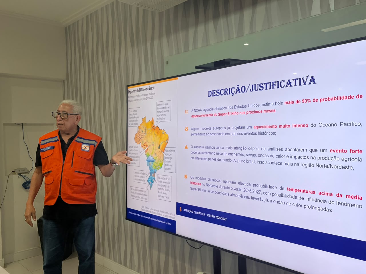 Candeias: Defesa Civil apresenta plano piloto para prevenir impactos do El Niño no município