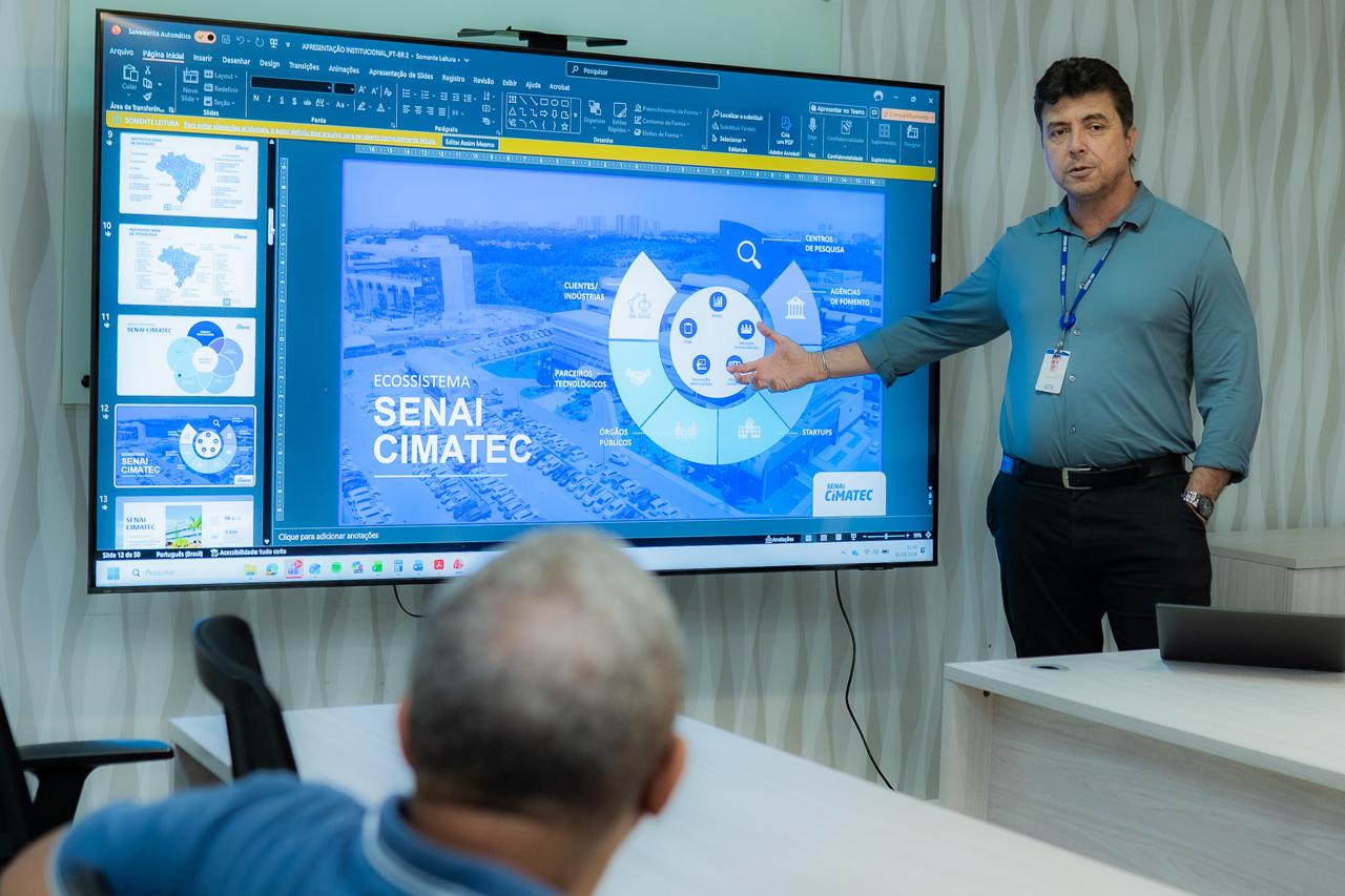 Candeias: Secretários recebem equipe técnica do Senai/Cimatec e inicia tratativas de novas parcerias